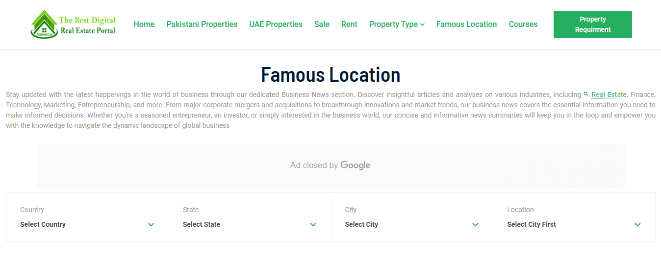 Real Estate Project